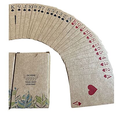 Playing cards | Recycled Cardboard | No Plastic Cards | Eco Friendly