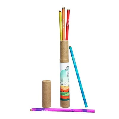 Plantable Pencils- Set of 5 | Seedable Pencils | Sow and Grow | Use and Grow